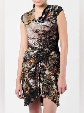 Helmut Lang Silk Mini Dress